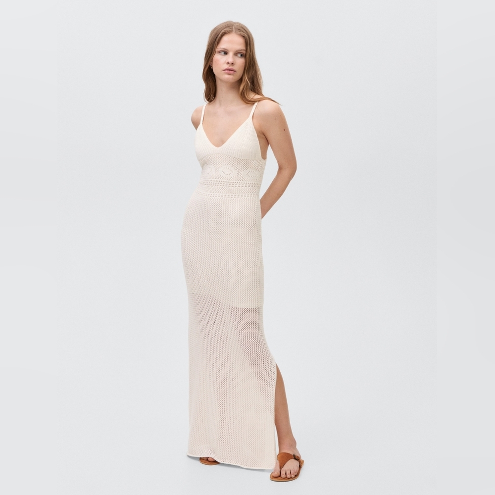 NWT Mango Crochet Dress